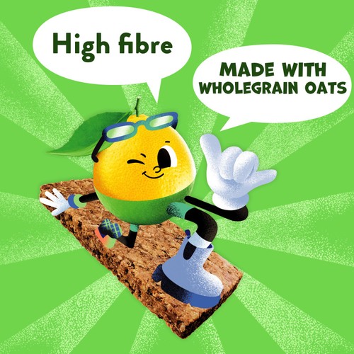 Goodies Lemon & Lime Oat Bars Kids Snacks Multipack 6x23g thumbnail 4