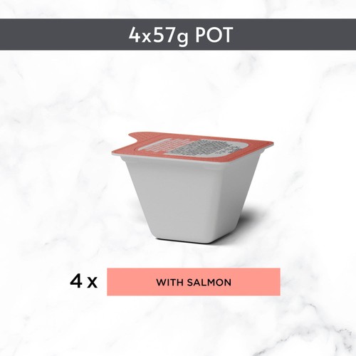 GOURMET Revelations Gelee Salmon in Jelly Wet Cat Food 4x57g thumbnail 4