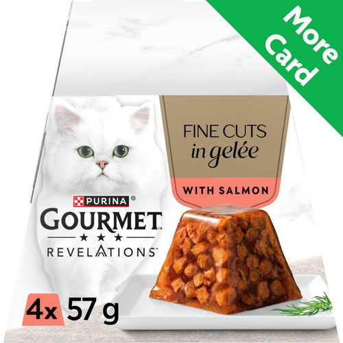 Gourmet Revelations Gelee Salmon In Jelly 4x57g