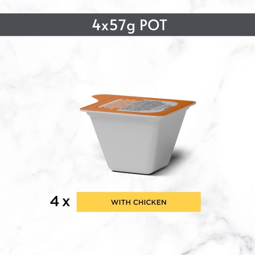 GOURMET Revelations Gelee Chicken in Jelly Wet Cat Food 4x57g thumbnail 2