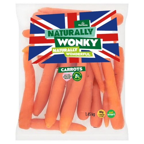 Morrisons Wonky Carrots 1.45kg