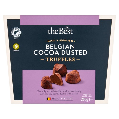 Morrisons The Best Cocoa Dusted Truffles