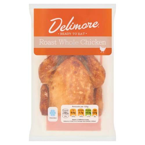 Delimore Whole Roast Chicken 950g