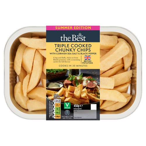 Morrisons The Best Summer Edition Triple Cooked Chunky Chips 450g