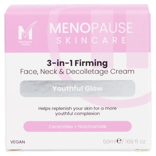 Face Facts Menopause 3-in-1 Firming Face, Neck & Decolletage Cream 50ml
