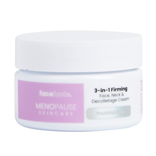Face Facts Menopause 3-in-1 Firming Face, Neck & Decolletage Cream 50ml thumbnail 3