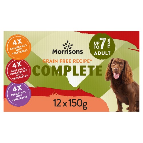 Morrisons Complete Grain Free Adult Variety Pack  thumbnail 2