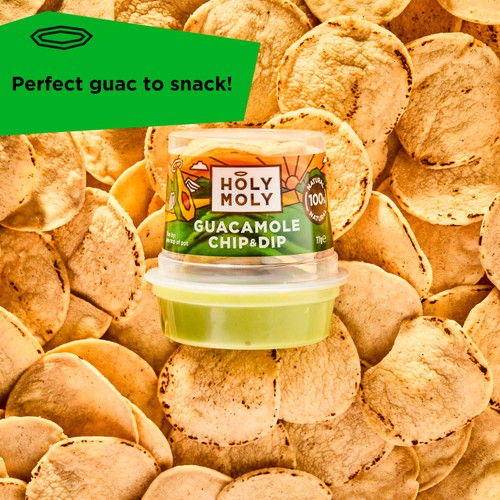 Holy Moly Guacamole Chip & Dip 77g thumbnail 3