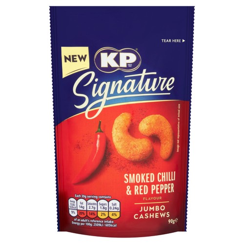 KP Signature Smoked Chilli And Red Pepper Cashews  thumbnail 2
