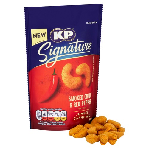 KP Signature Smoked Chilli And Red Pepper Cashews  thumbnail 3