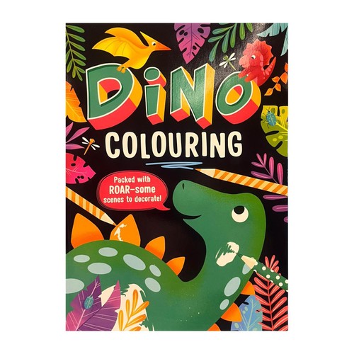 Igloo Books Awesome Colouring 4 Dino Colouring Book
