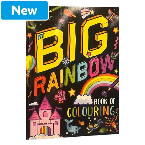 Igloo Books Awesome Colouring 4 My Big Rainbow Book Of Colouring
