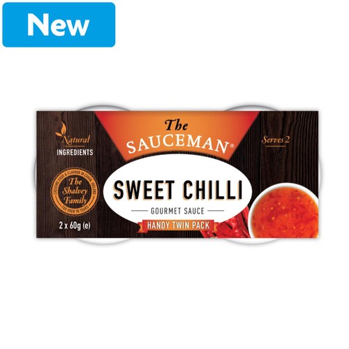 The Sauceman Sweet Chilli Dips 2x60g