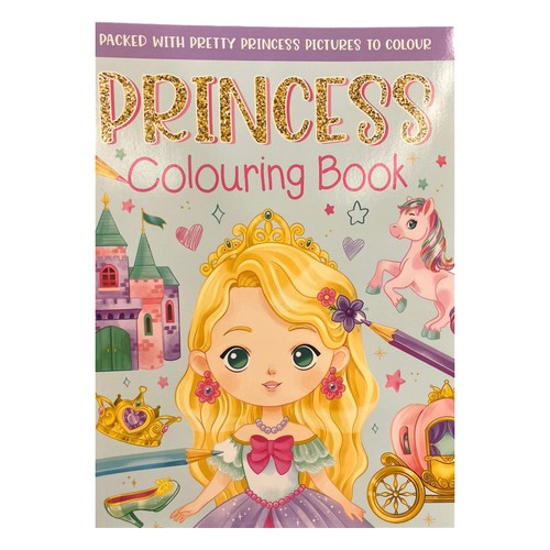 Igloo Books Awesome Colouring 4 Princess Colouring Book