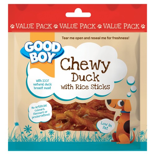 Good Boy Chewy Duck with Rice Sticks 210g