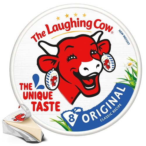 The Laughing Cow 8 Original Cheese Spread Triangles 120g