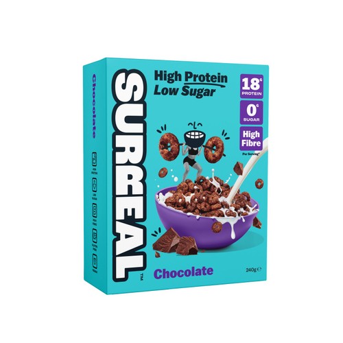 Surreal High Protein Low Sugar Cocoa Cereal 240g thumbnail 5