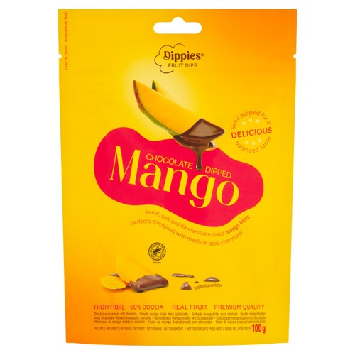 Dippies Chocolate Dipped Mango 100g thumbnail 2