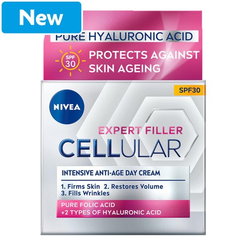 NIVEA Cellular Expert Filler Anti Age Day Cream Moisturiser SPF30 50ml