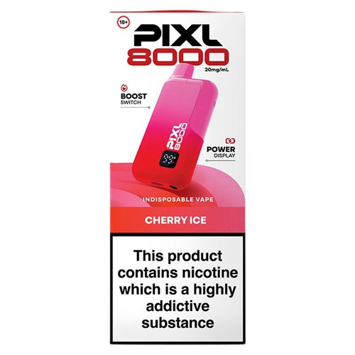 Pixl 8000 Cherry Ice 20mg Kits thumbnail 2