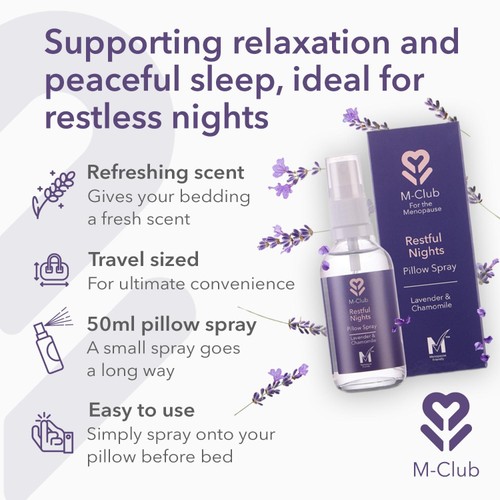 M-Club Restful Nights Pillow Spray  thumbnail 4