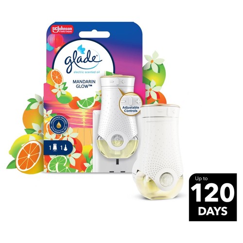 Glade Electric Scented Oil Holder Mandarin Glow 20ml