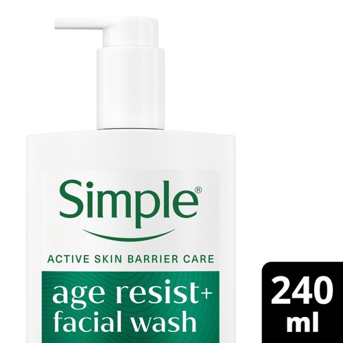 Simple Facial Cleanser Age Resist+ 240 ml thumbnail 2