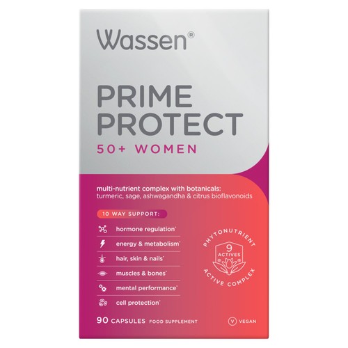 Wassen Prime Protect 50+ Women 90 Capsules thumbnail 2