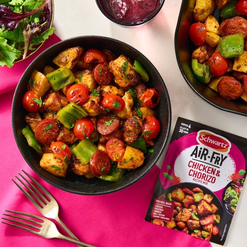 Schwartz Air Fryer Chicken & Chorizo Recipe Mix 30g thumbnail 4