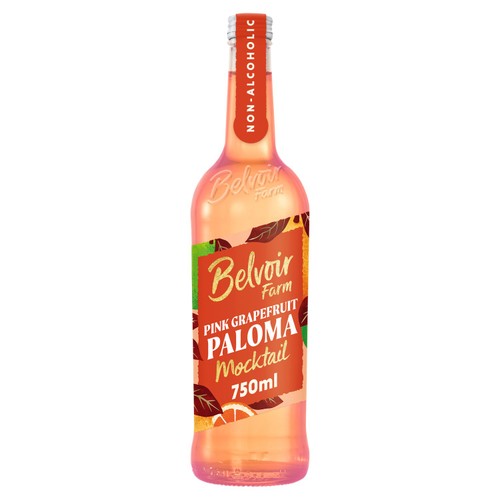 Belvoir Farm Grapefruit Paloma Mocktail 750ml thumbnail 2