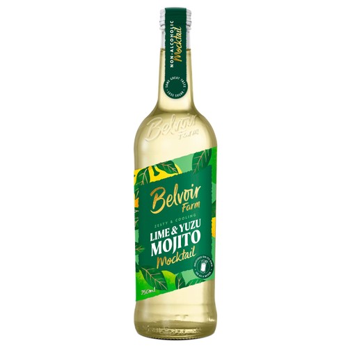 Belvoir Farm Lime & Yuzu Mojito Mocktail  thumbnail 3