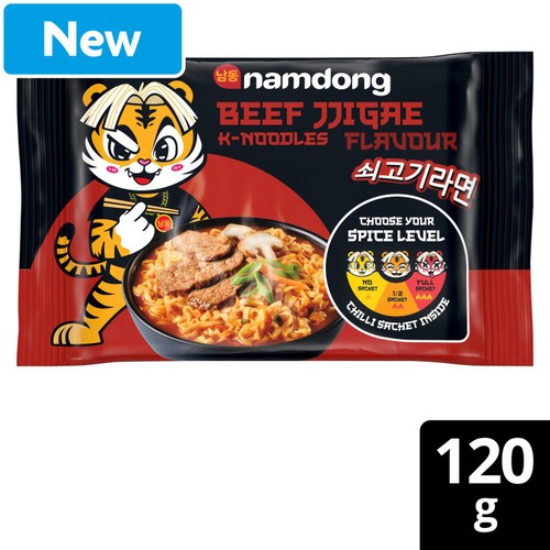 Namdong Beef Jiggae Instant Noodle Block 120g