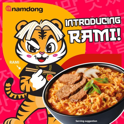 Namdong Beef Jiggae Instant Noodle Block 120g thumbnail 4