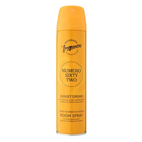 Designer Fragrances Room Spray Numero 62 Sunset Dream 