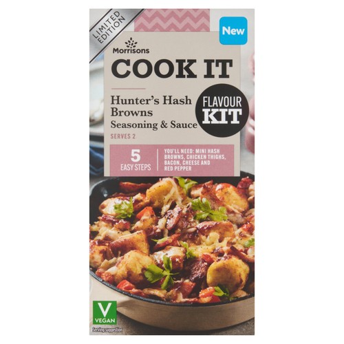 Morrisons Hunter's Hashbrowns Flavour Kit 