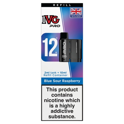 Ivg Pro 12 Pods Blue Sour Raspberry