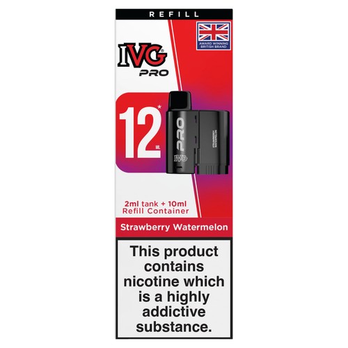 Ivg Pro 12 Pods Strawberry Watermelon thumbnail 2