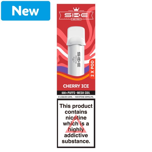 Ske Crystal 600 Pro Pods Cherry Ice
