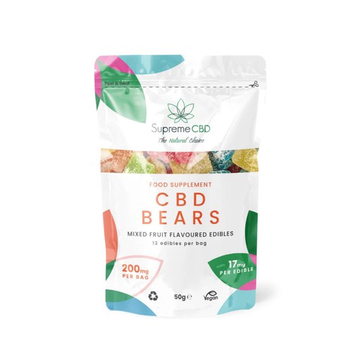 Supreme CBD Gummy Bears 17mg Grab Bag thumbnail 2