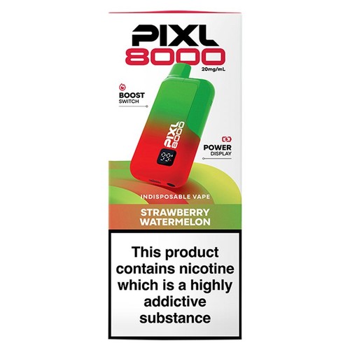 Pixl 8000 Strawberry Watermelon 20mg Kits thumbnail 2