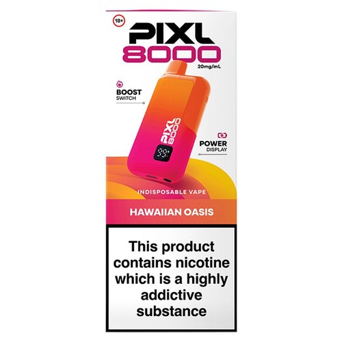 Pixl 8000 Hawaiian Oasis 20mg Kits thumbnail 2
