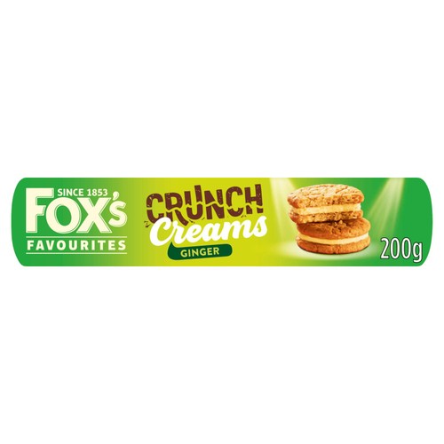 Fox's Biscuits Ginger Crunch Creams 200g thumbnail 2