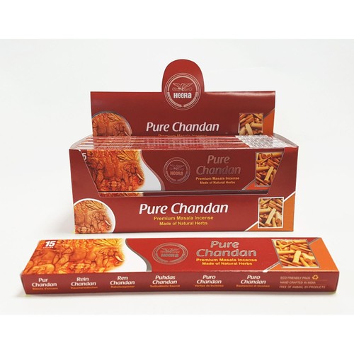 Heera Pure Chandan Agarbatti 15pk