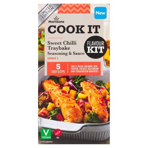 Morrisons Cook It Sweet Chilli Traybake Seasoning & Sauce Flavour Kit 35g