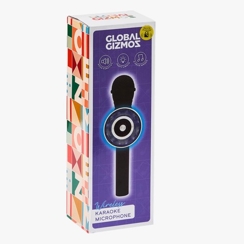 Global Gizmos Wireless Karaoke Microphone