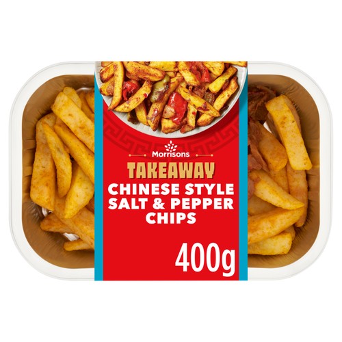 Morrisons Chinese Takeaway Salt & Pepper Chips 400g