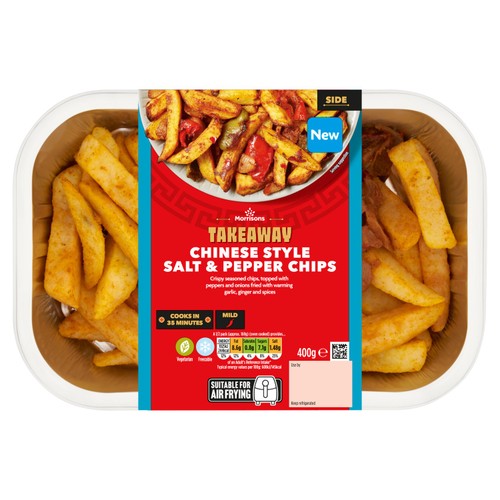 Morrisons Chinese Takeaway Salt & Pepper Chips 400g thumbnail 2