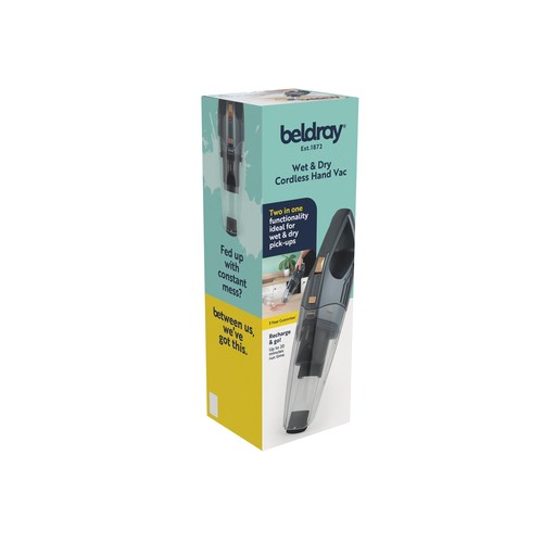 Beldray Wet and Dry Cordless Handheld Vac