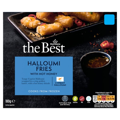 Morrisons The Best Halloumi Fries with Hot Honey 180g