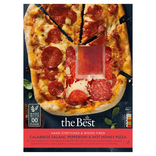 Morrisons The Best Calabrese Salami, Pepperoni & Hot Honey 453g